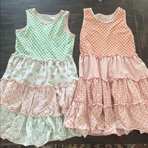 Two shrimp and grits swing dresses